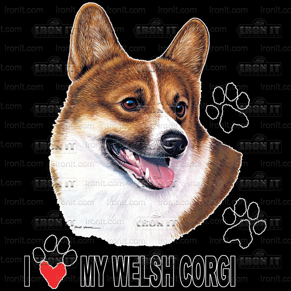 Welsh Corgi | Dogs Direct to Film Heat Transfers