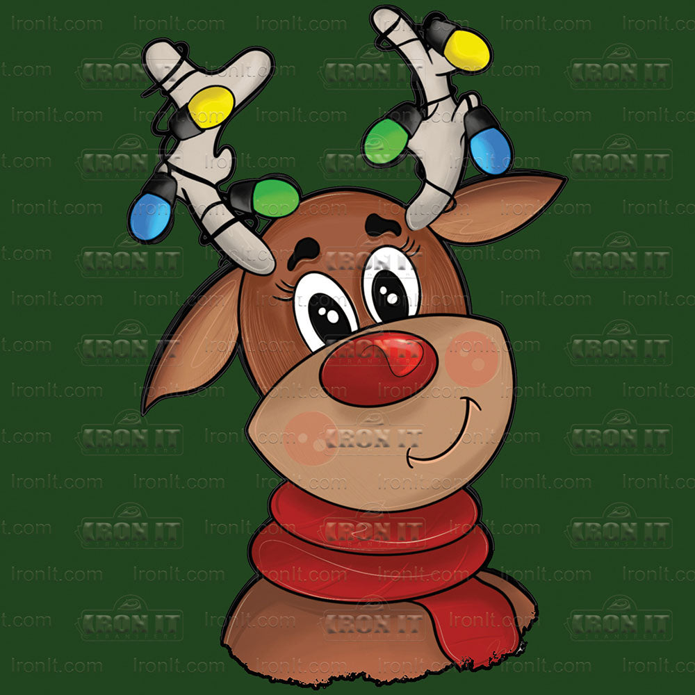 Christmas Reindeer | Seasonal, Christmas Direct to Film Heat Transfers