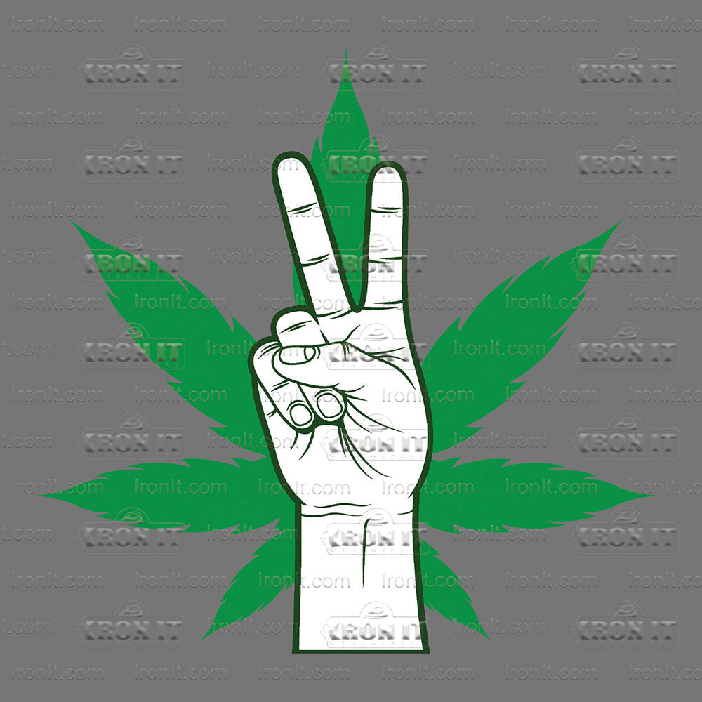 Weed Peace Sign