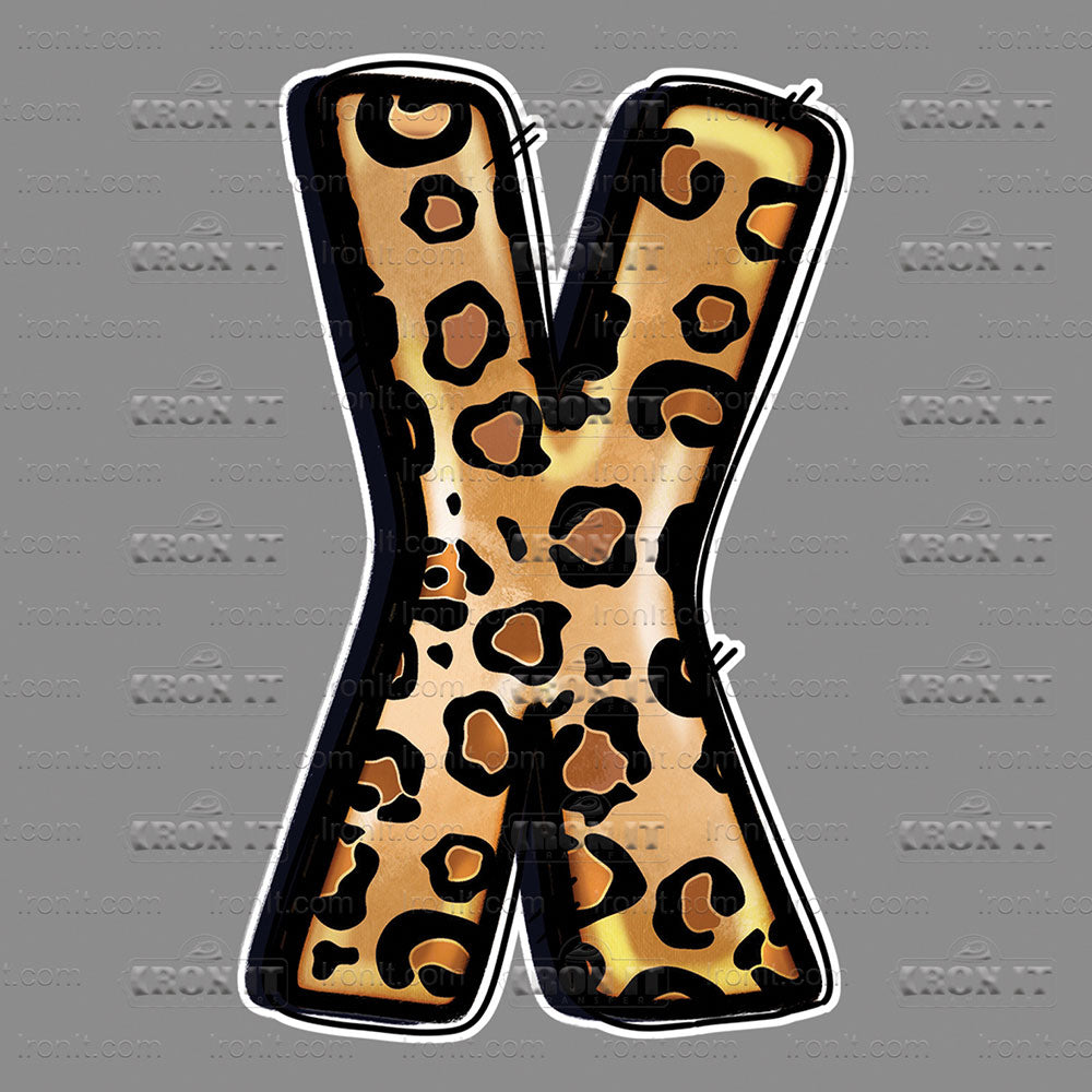 X Leopard Print