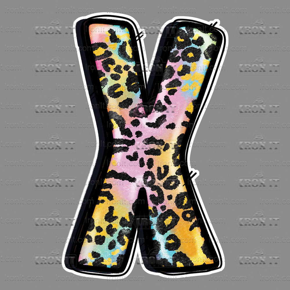 X Pastel Leopard