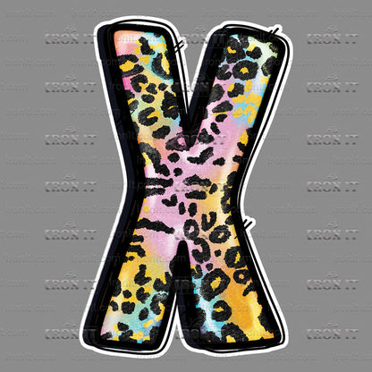 X Pastel Leopard