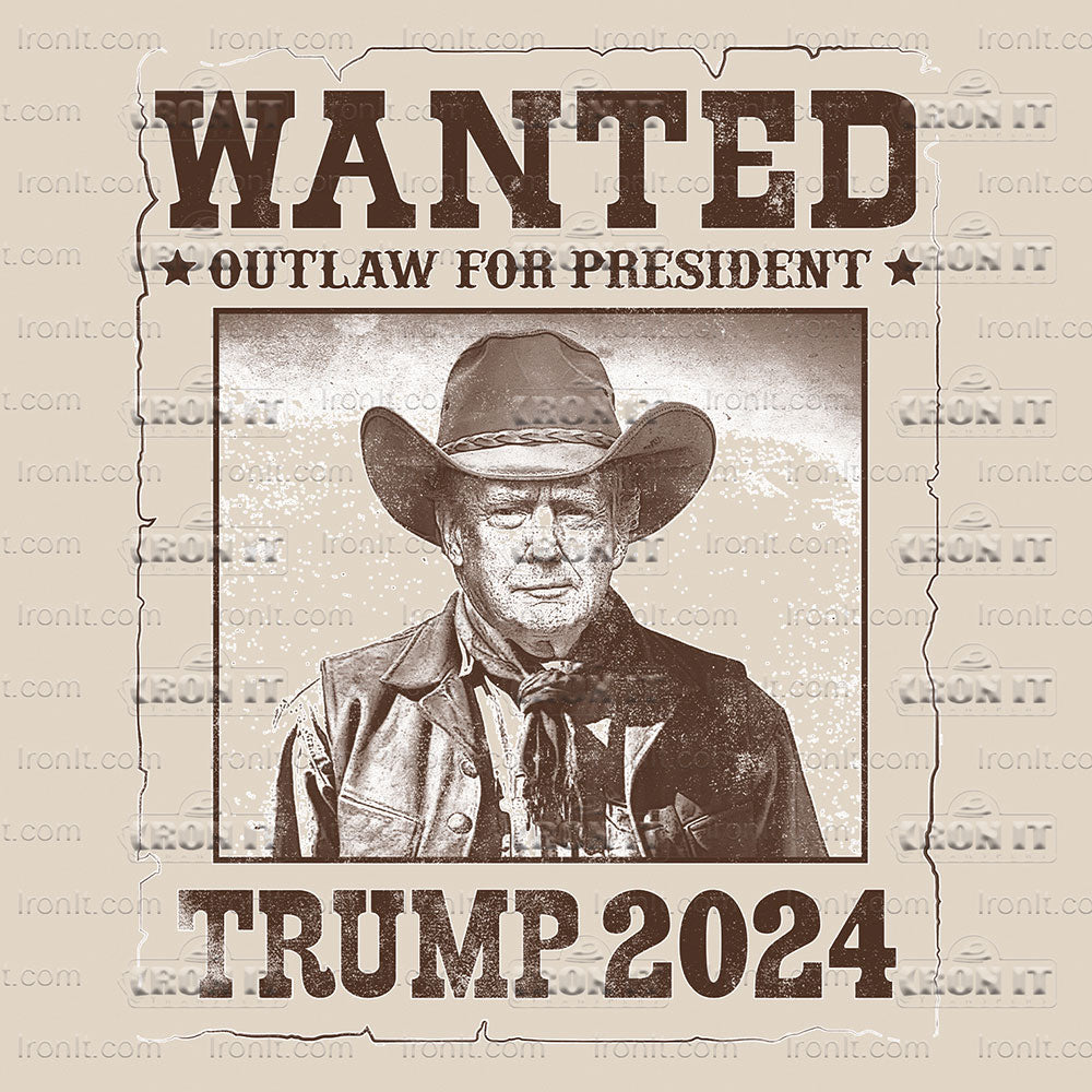 Wanted Outlaw Trump