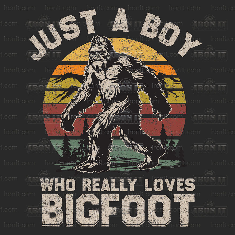 Boy Who Loves Bigfoot