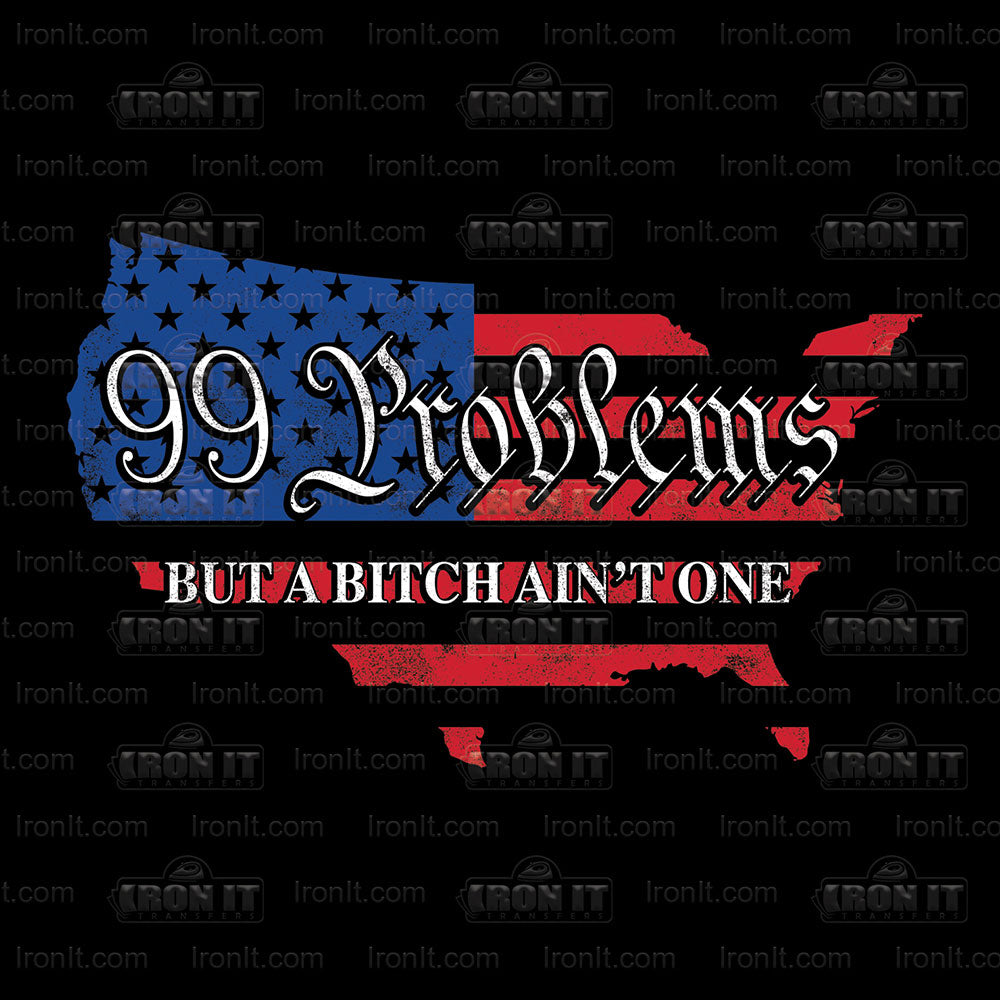99 Problems USA Flag