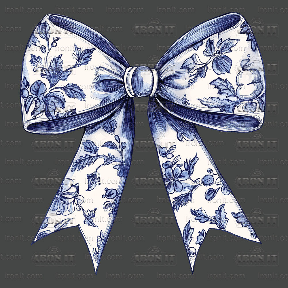 Polish Pottery Inspired Coquette Bow