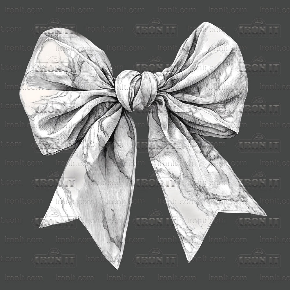 Marble Coquette Bow