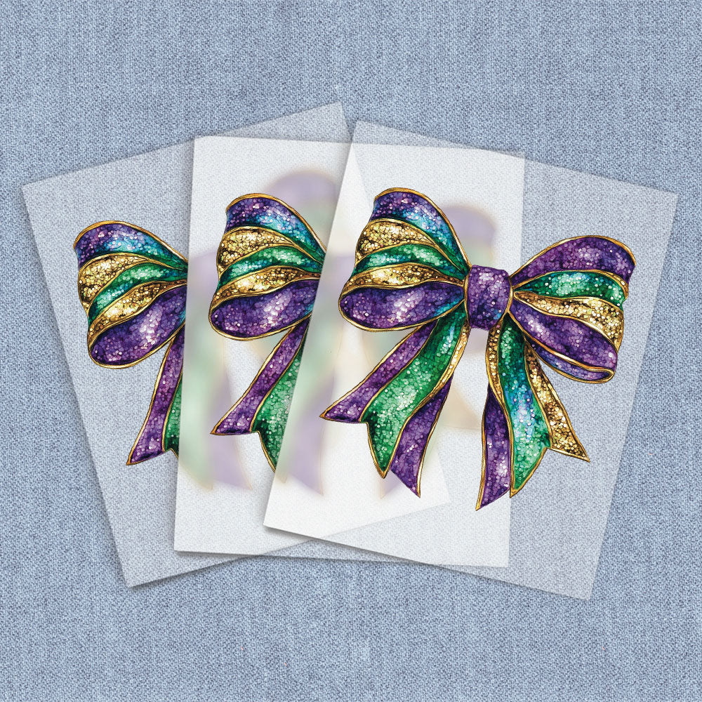 Mardi Gras Coquette Bow