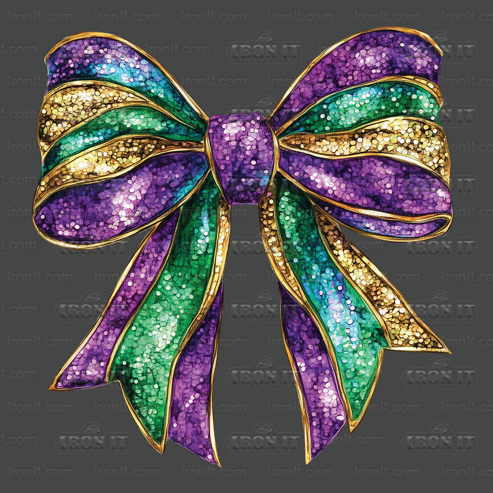 Mardi Gras Coquette Bow