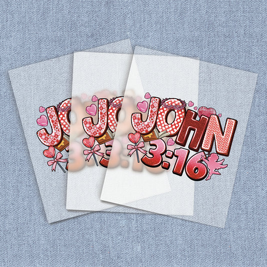 JOHN 3 16 Valentine