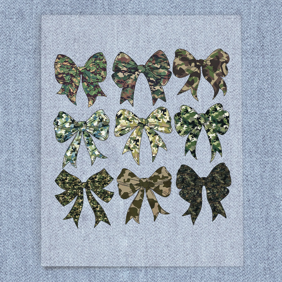 9 Camo Bow