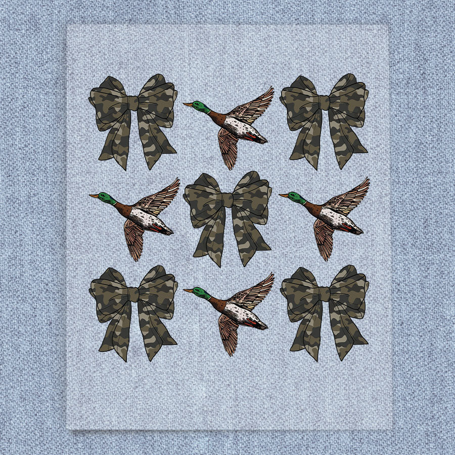 Camo Bows and Ducks