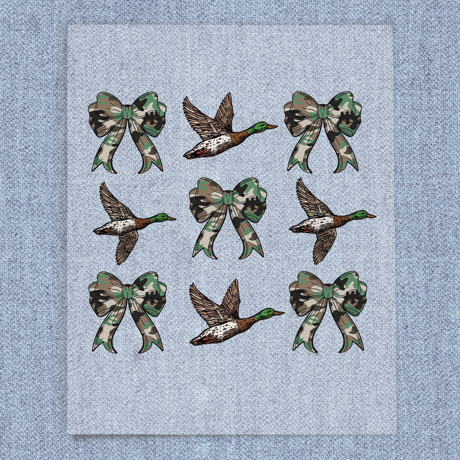Camo Bows and Ducks