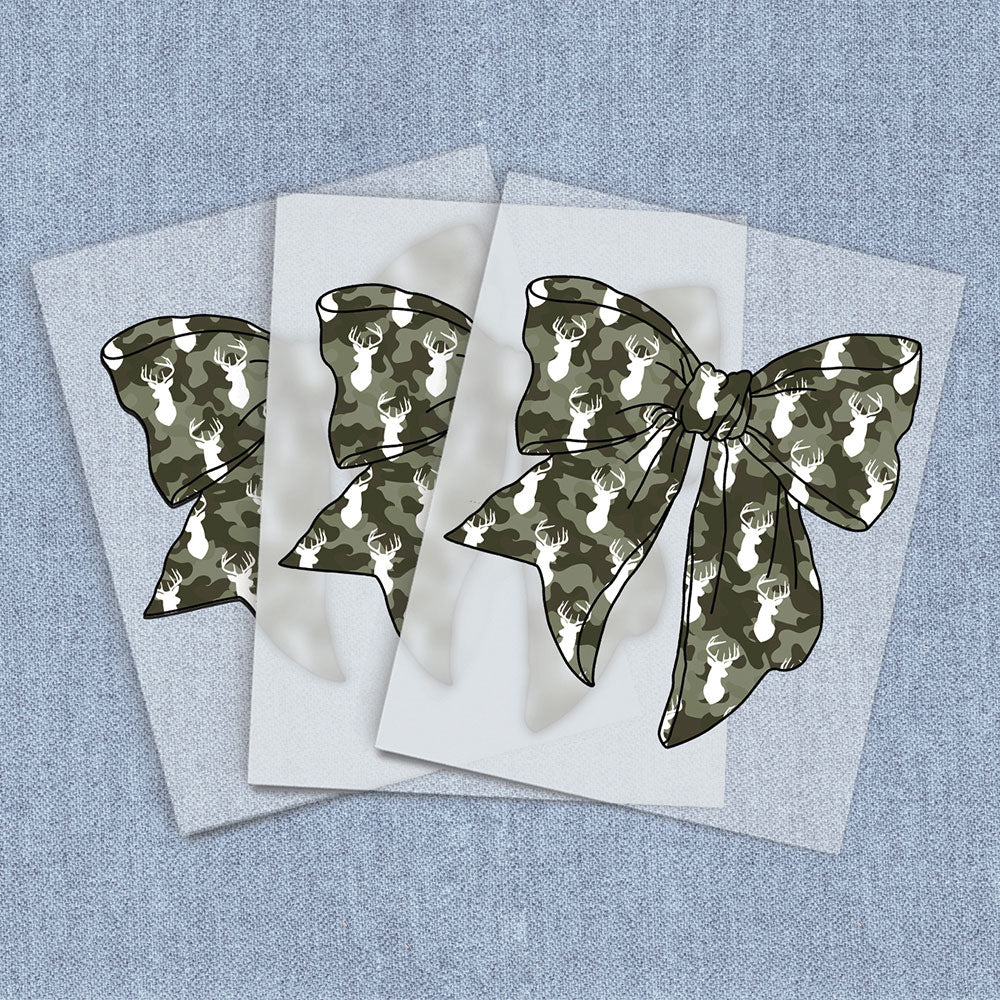 Deer Pattern Bow