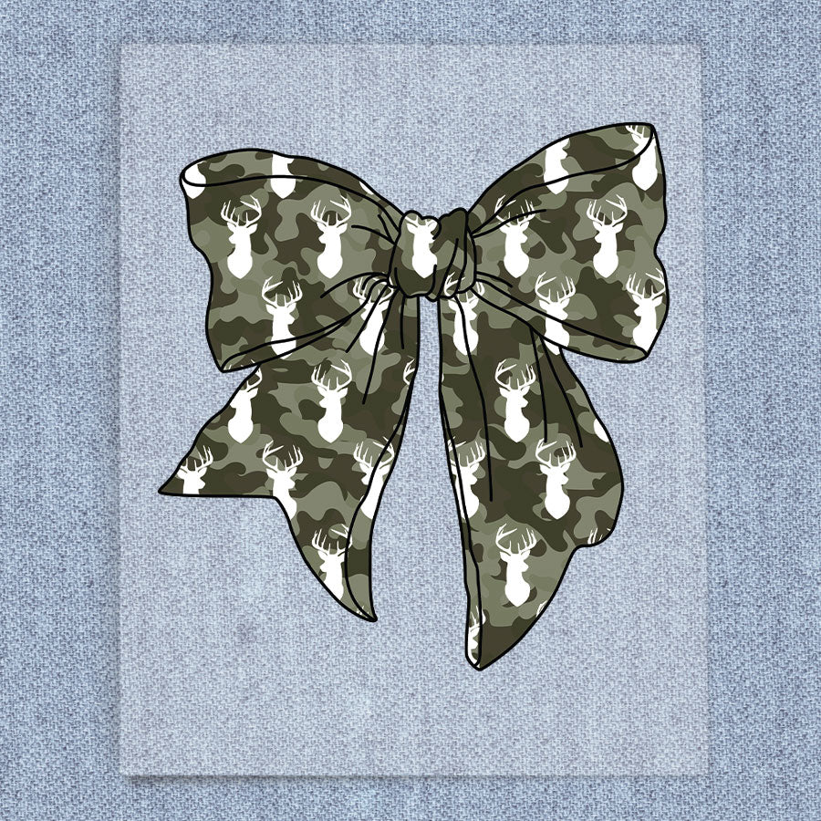 Deer Pattern Bow
