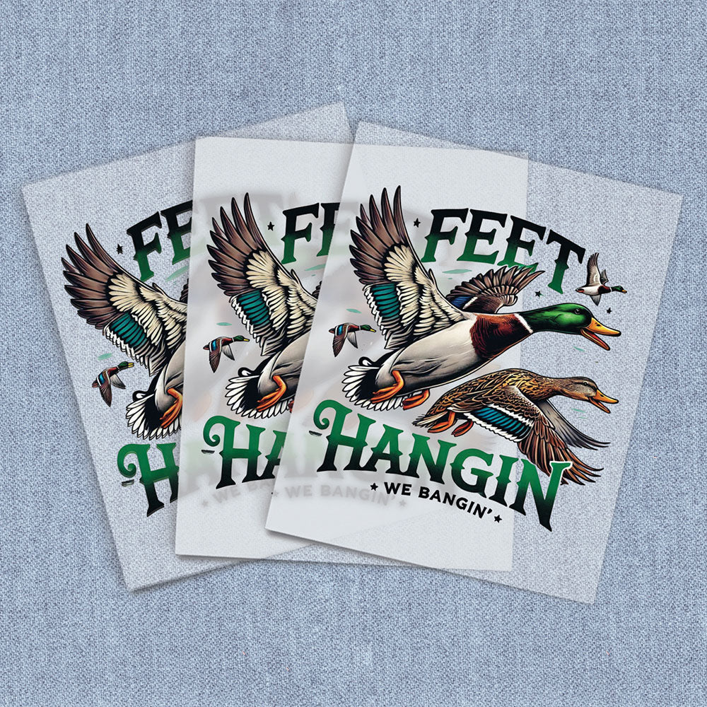 Feet Hanging