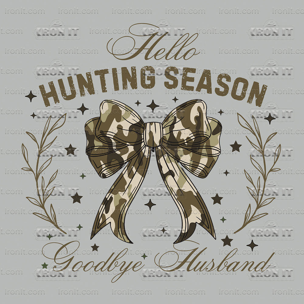 Hunting Season Bow and Leaves