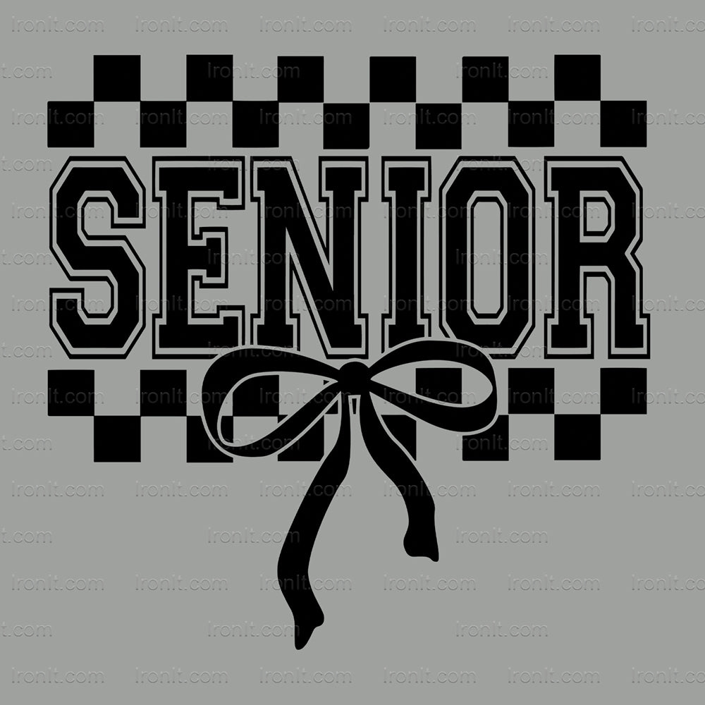 Senior Bow Black