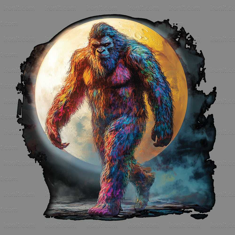 Neon Bigfoot Moon