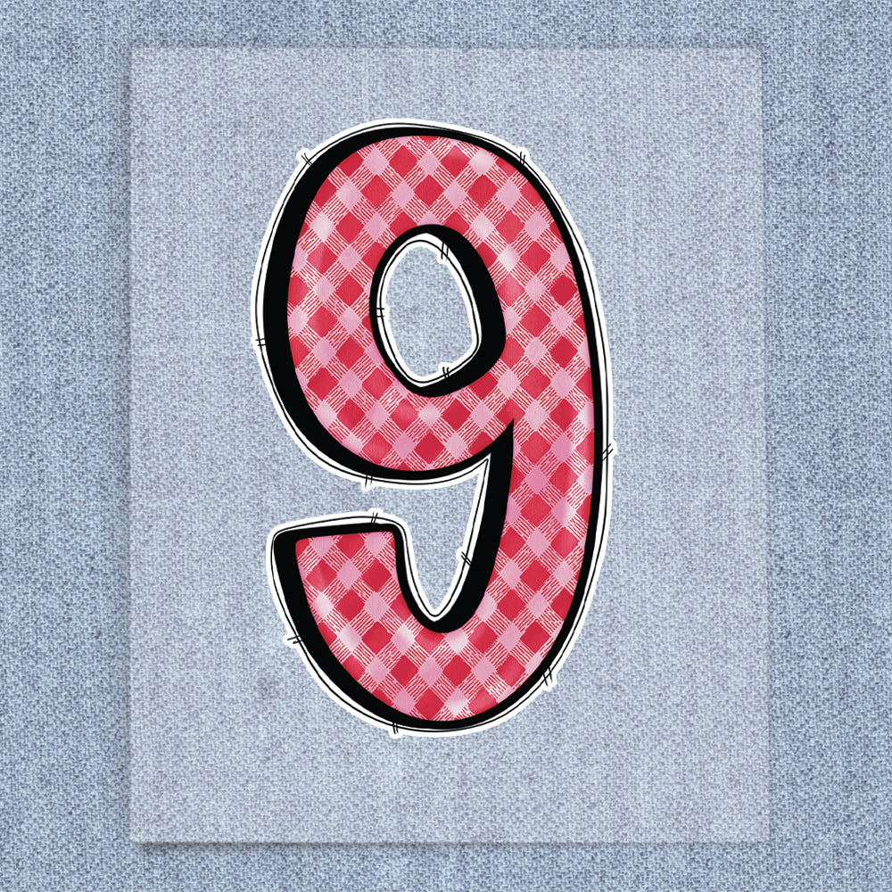 9 Red & Pink Plaid