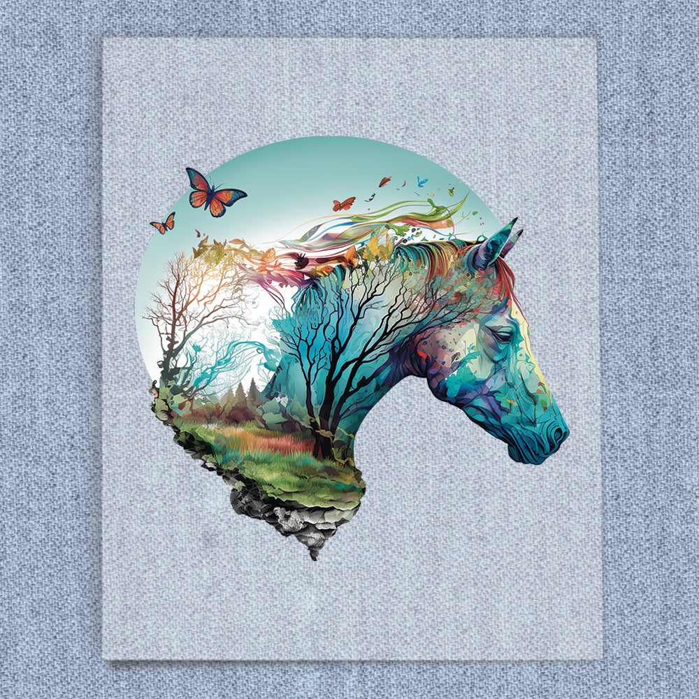 Barren Tree Horse Head