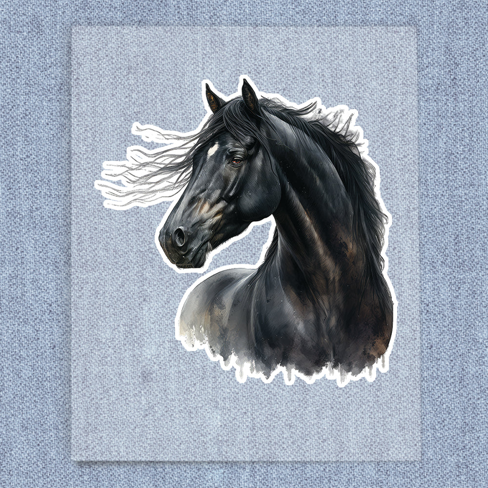 Black Horse Head