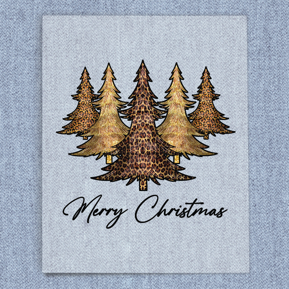 Christmas Leopard Trees