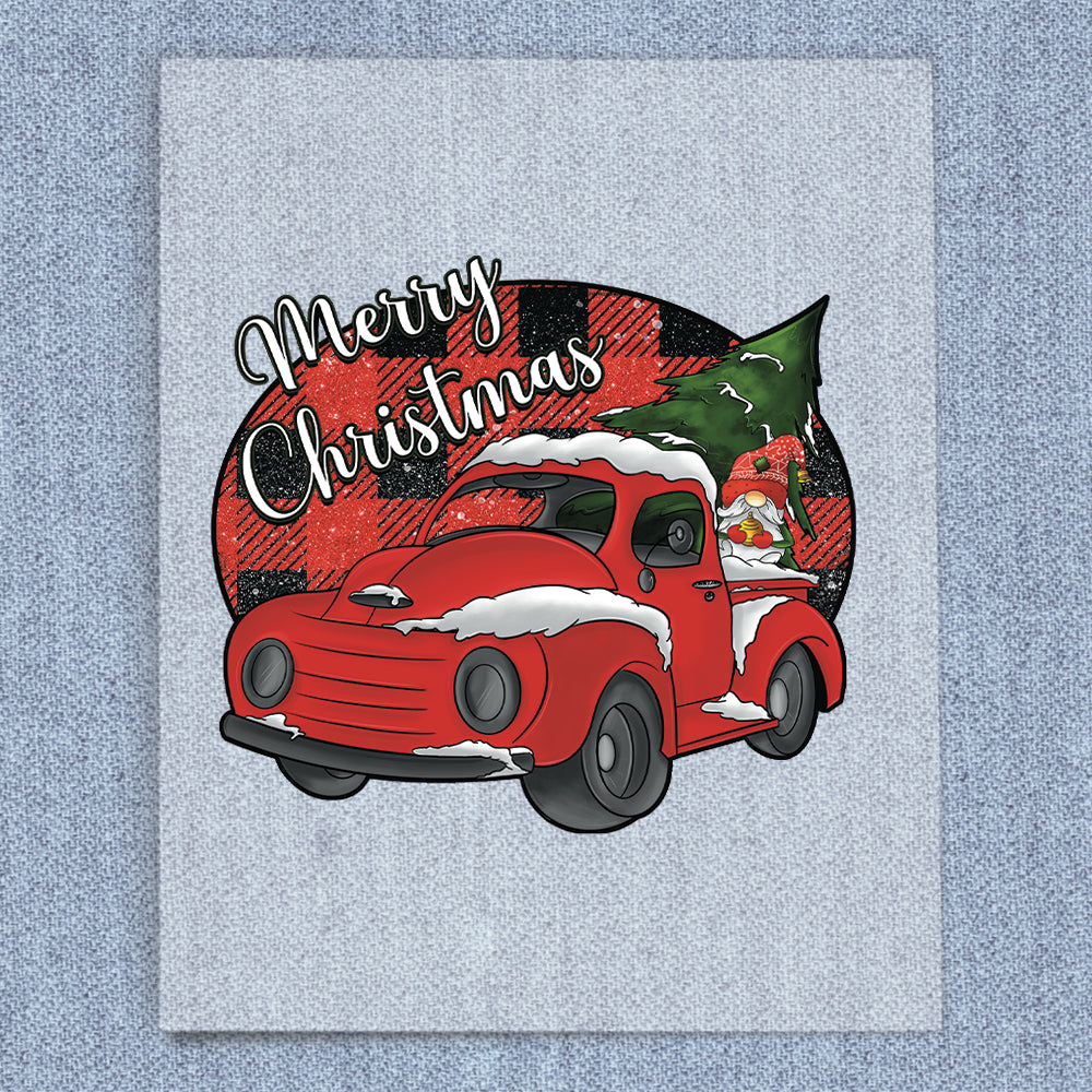 Christmas Red Truck 3