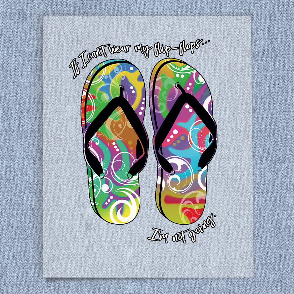 Colorful Flip Flops