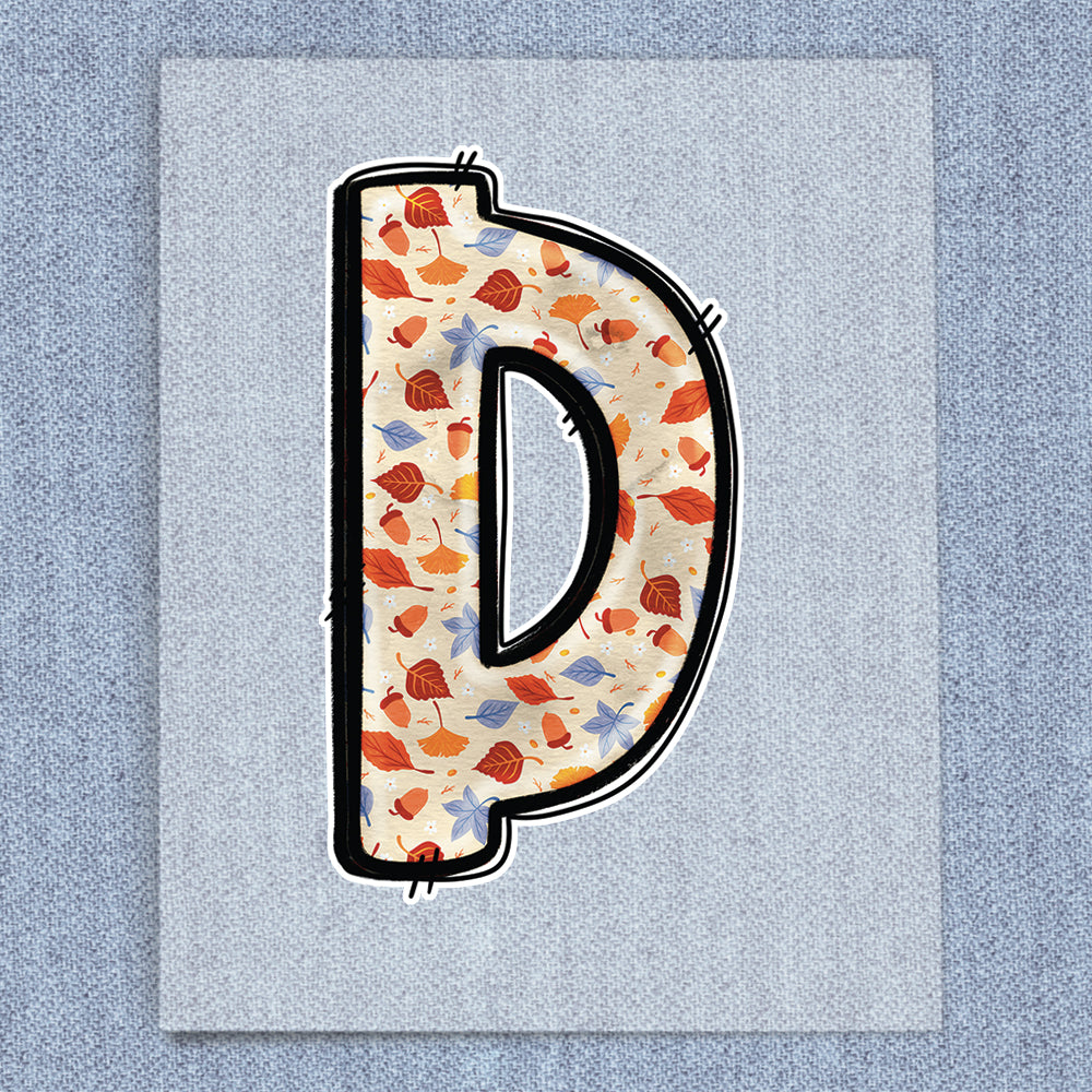 D Fall Leaves & Acorns