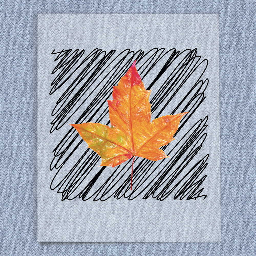 Fall Leaf Stripes