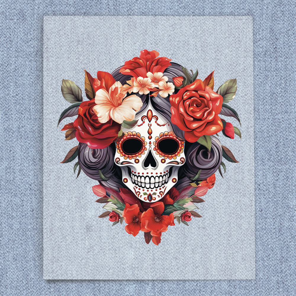 Floral Sugar Skull 1