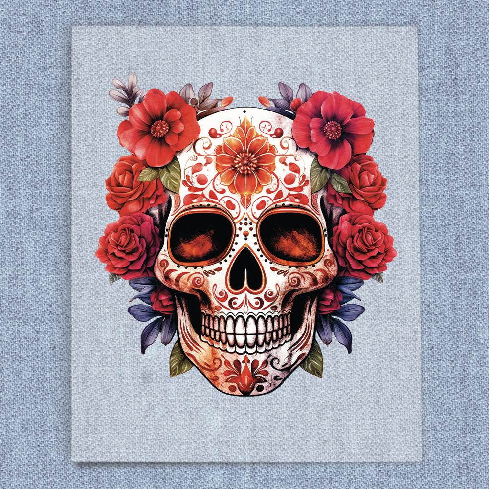 Floral Sugar Skull 4