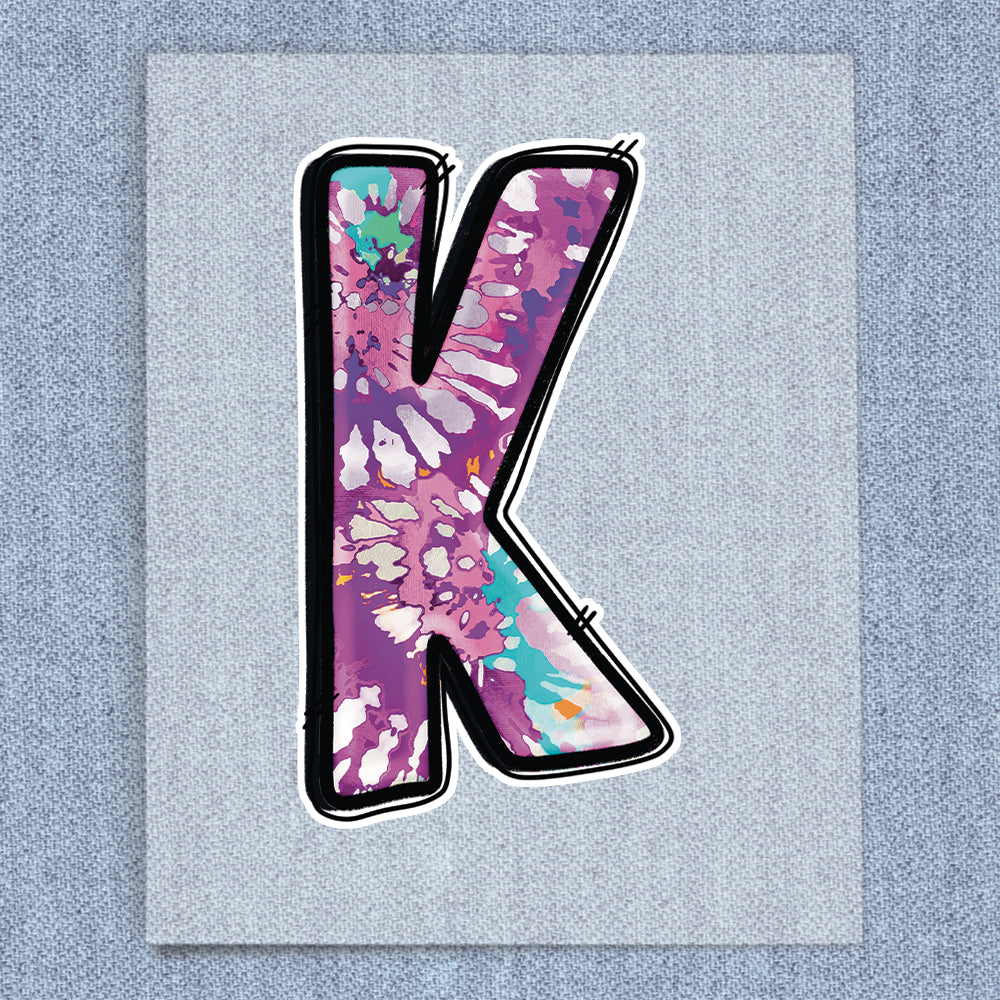 K Pinks & Teal Tie Dye