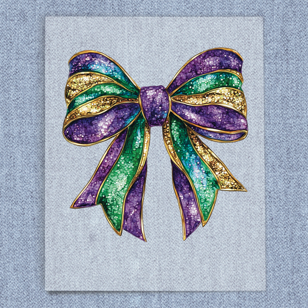 Mardi Gras Coquette Bow