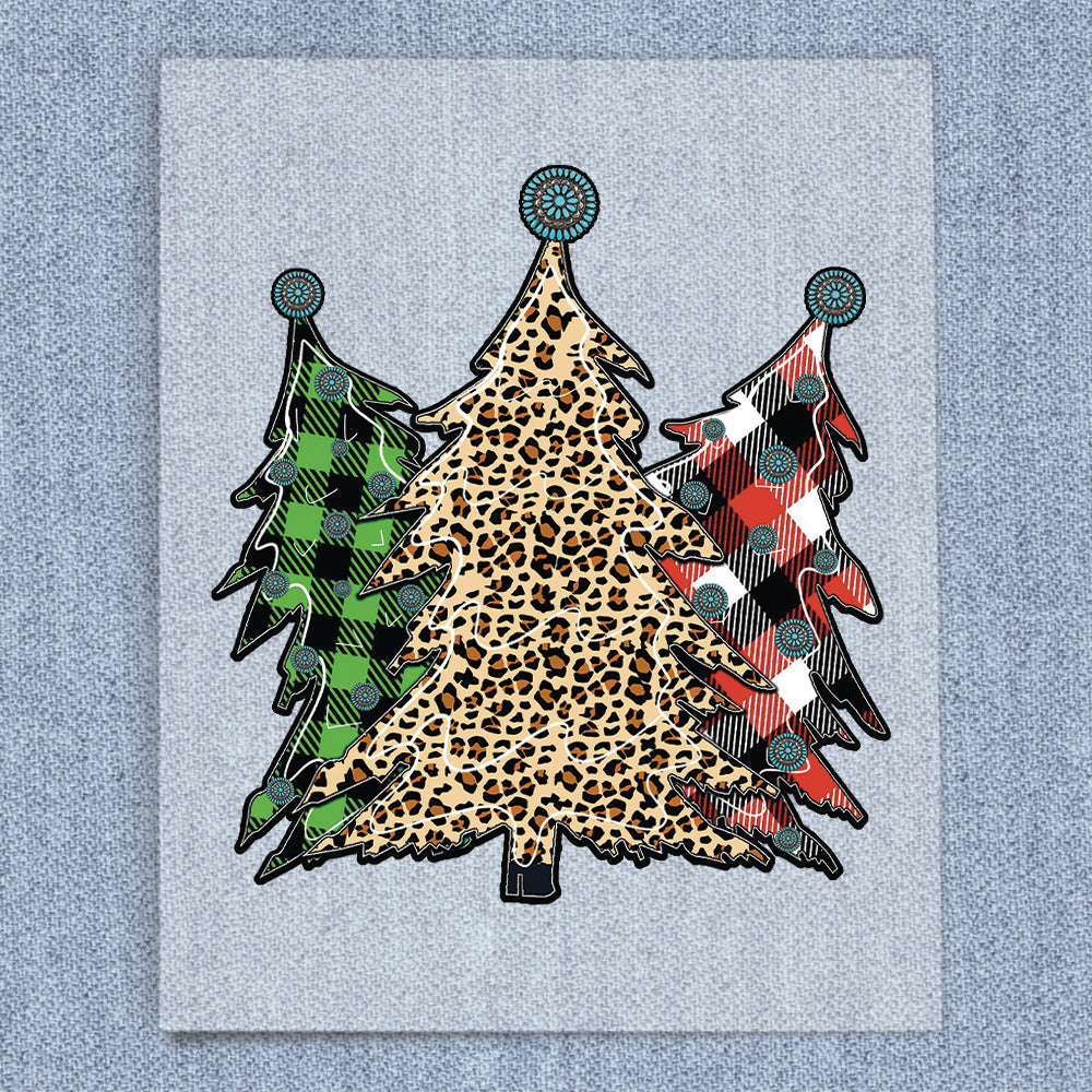 Patterned Pine Trees