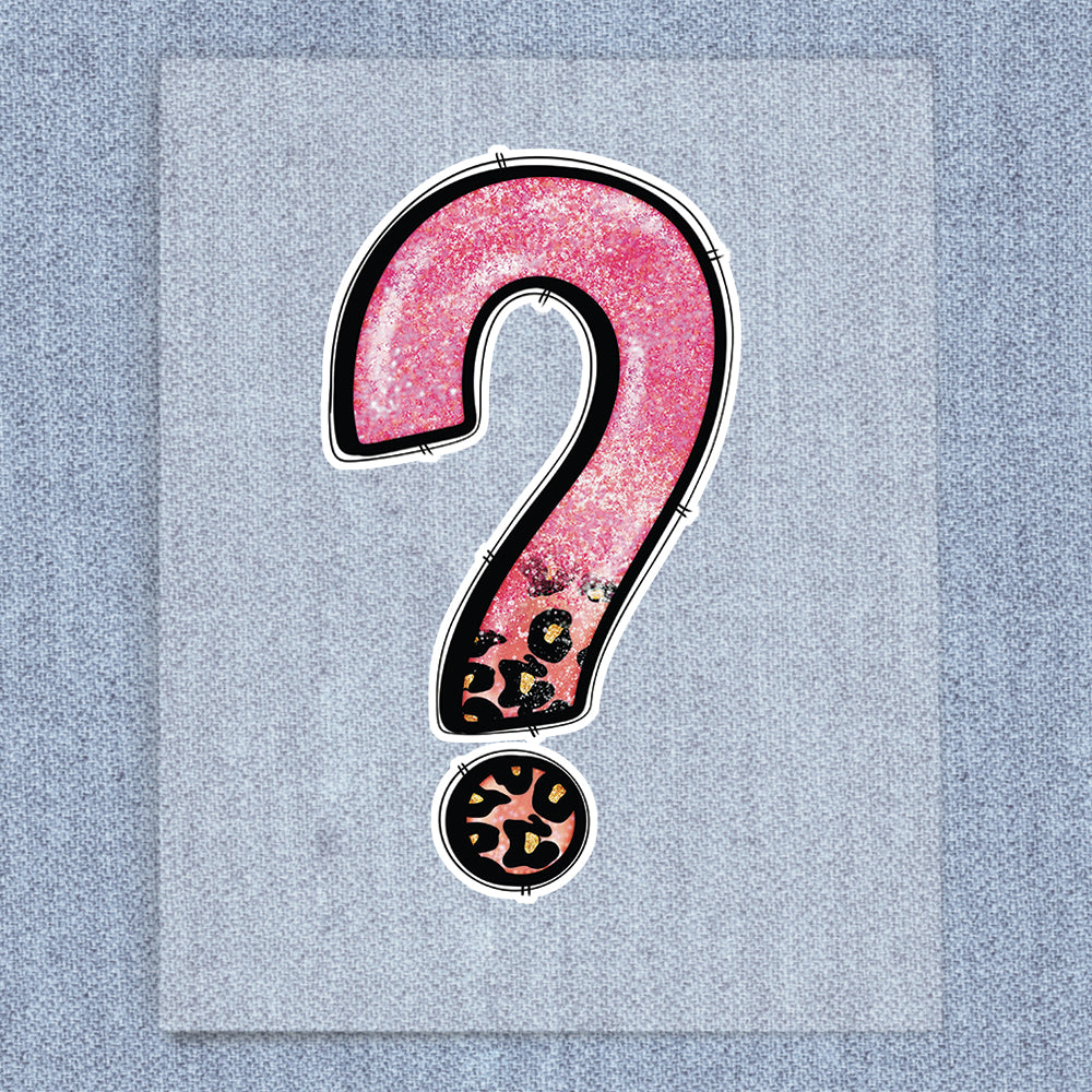 ? Pink Glitter & Leopard