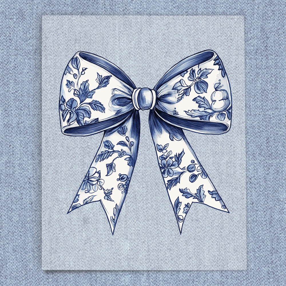 Polish Pottery Inspired Coquette Bow