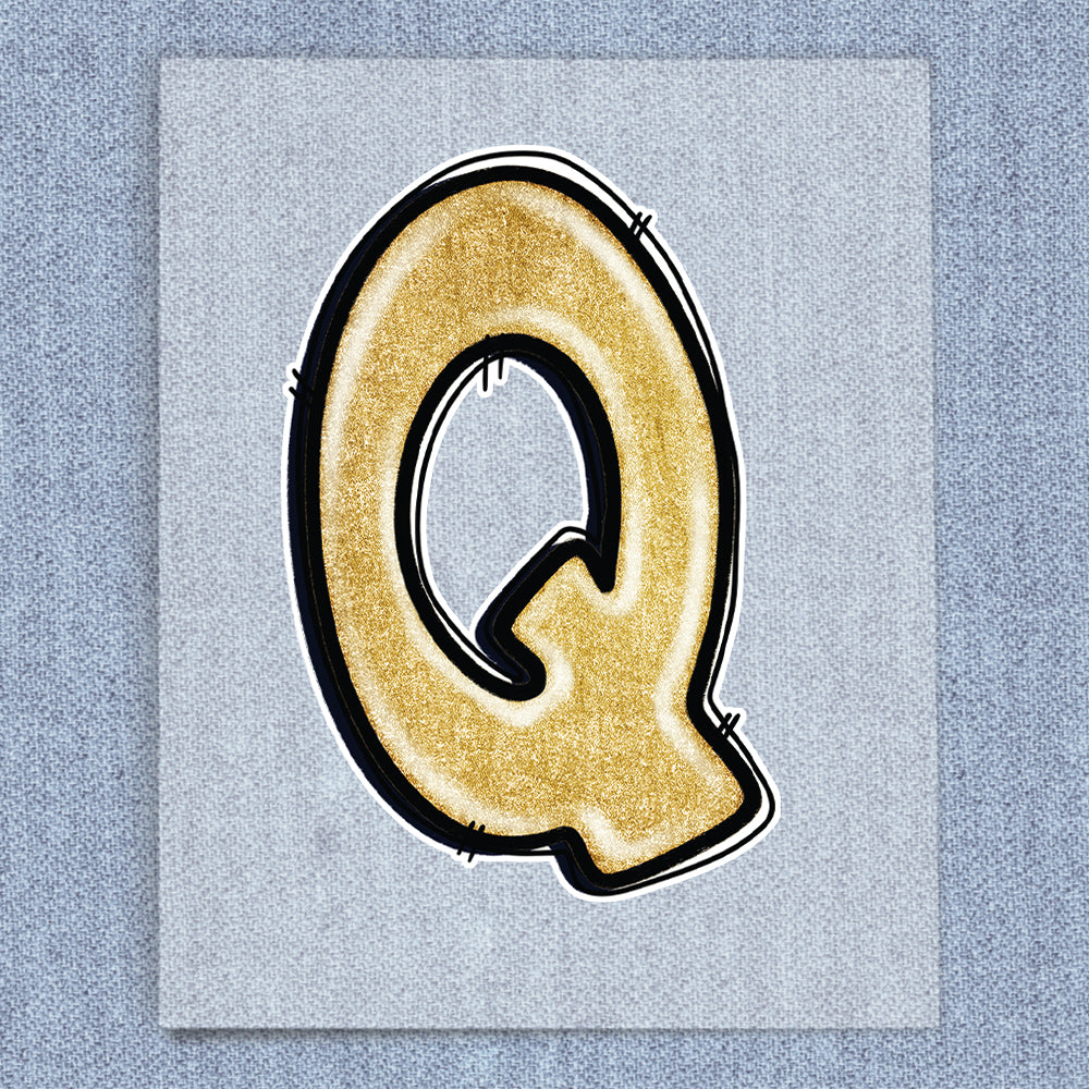 Q Gold Glitter
