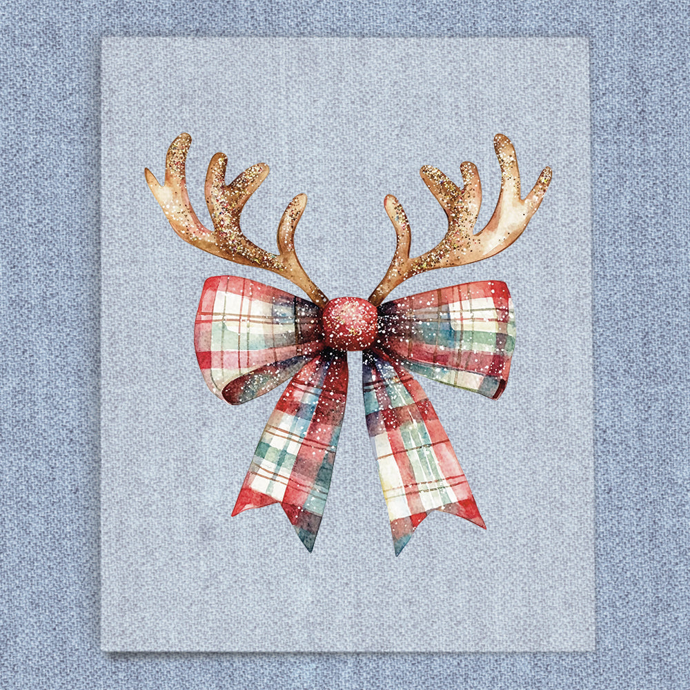Reindeer Coquette Bow