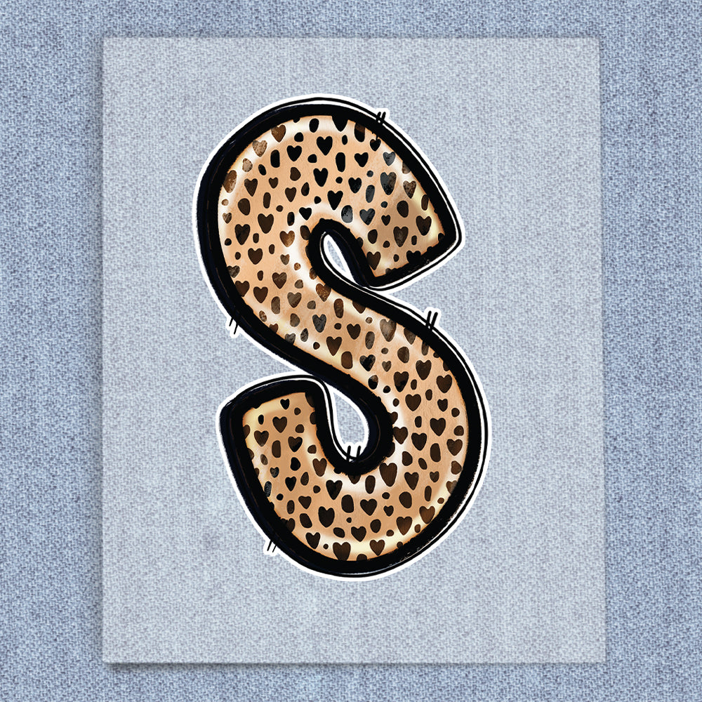 S Leopard Hearts