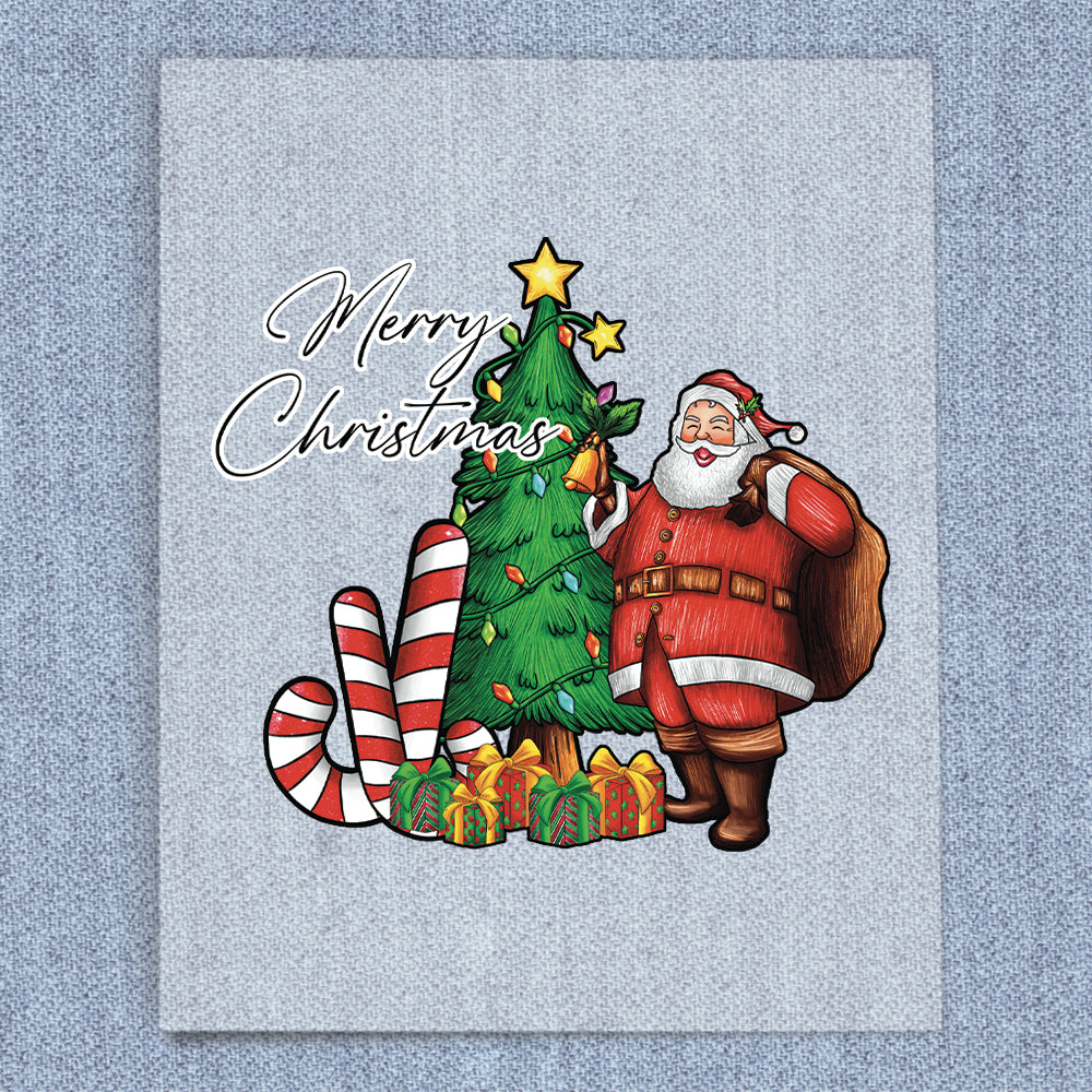 Santa and Tree
