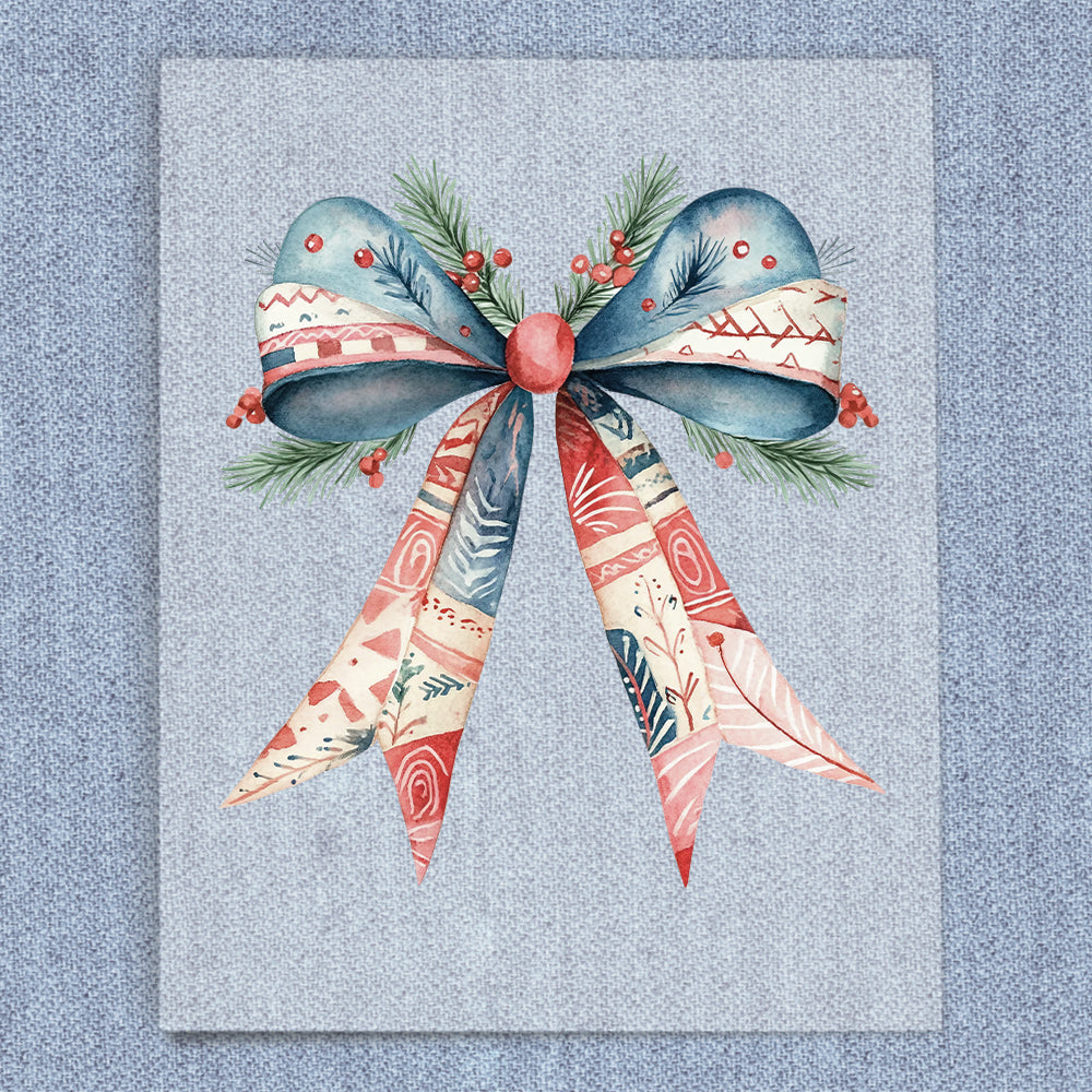 Vintage Christmas Coquette Bow