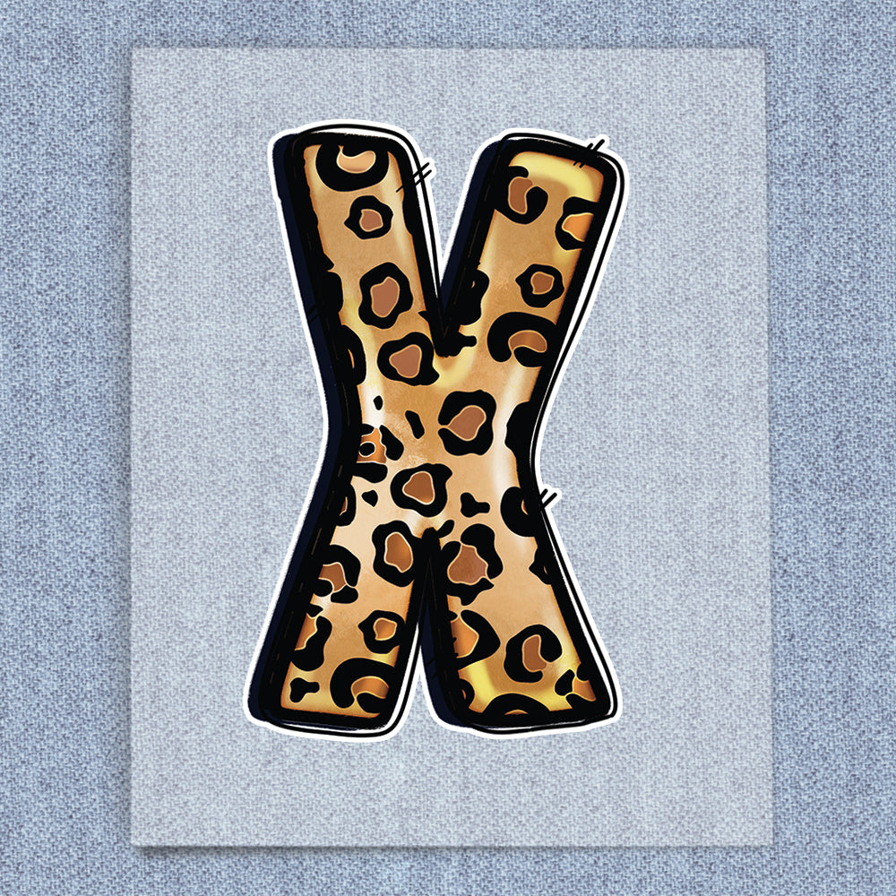 X Leopard Print