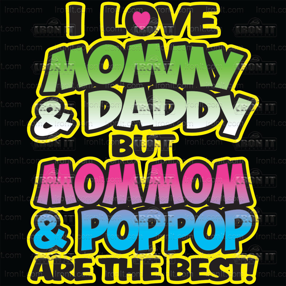 Mom Mom and Pop Pop Are The Best | Kids Direct-To-Film Transfer