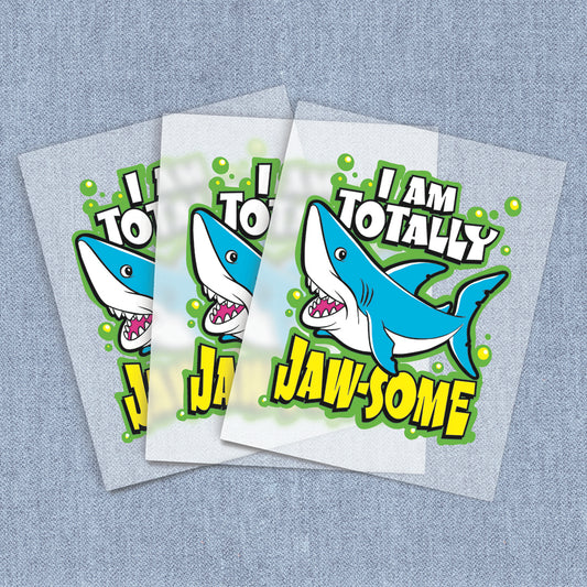 I'm Totally Jaw-some | Kids DTF Heat Transfers