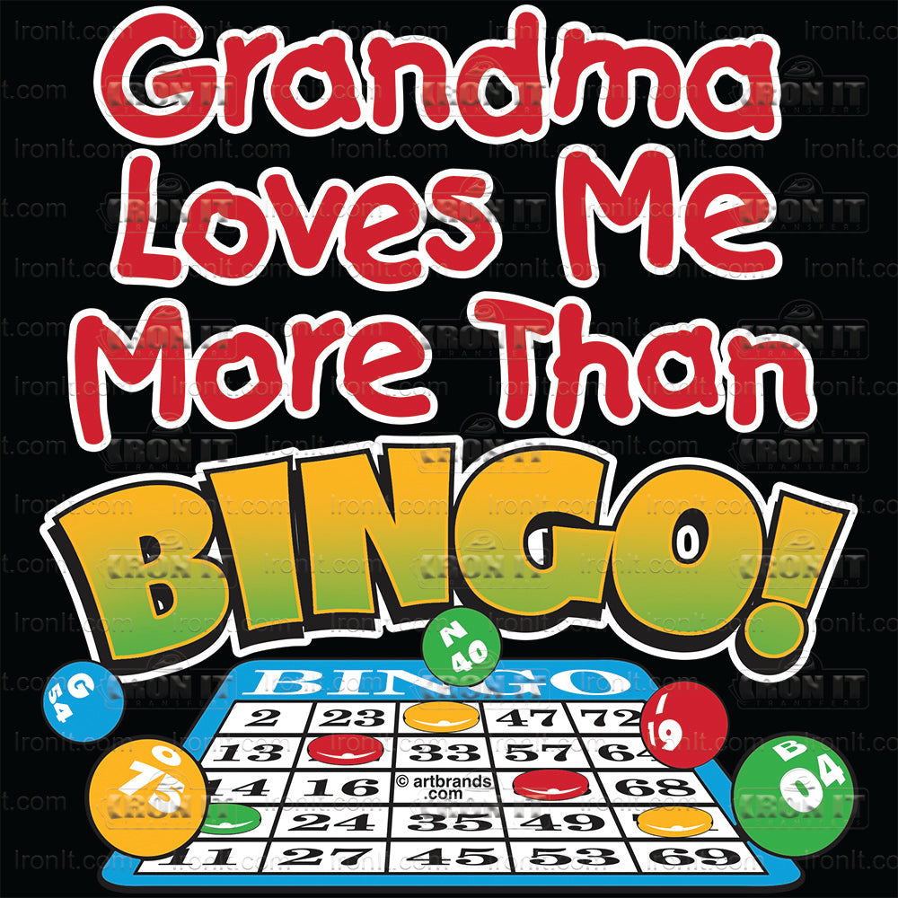 Grandma Loves Me More Than Bingo | Kids Direct-To-Film Transfer