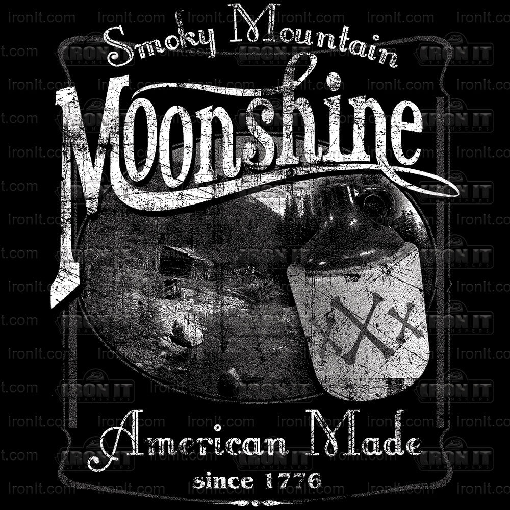 Smoky Mountain Moonshine | Pop Culture Direct-To-Film Transfer