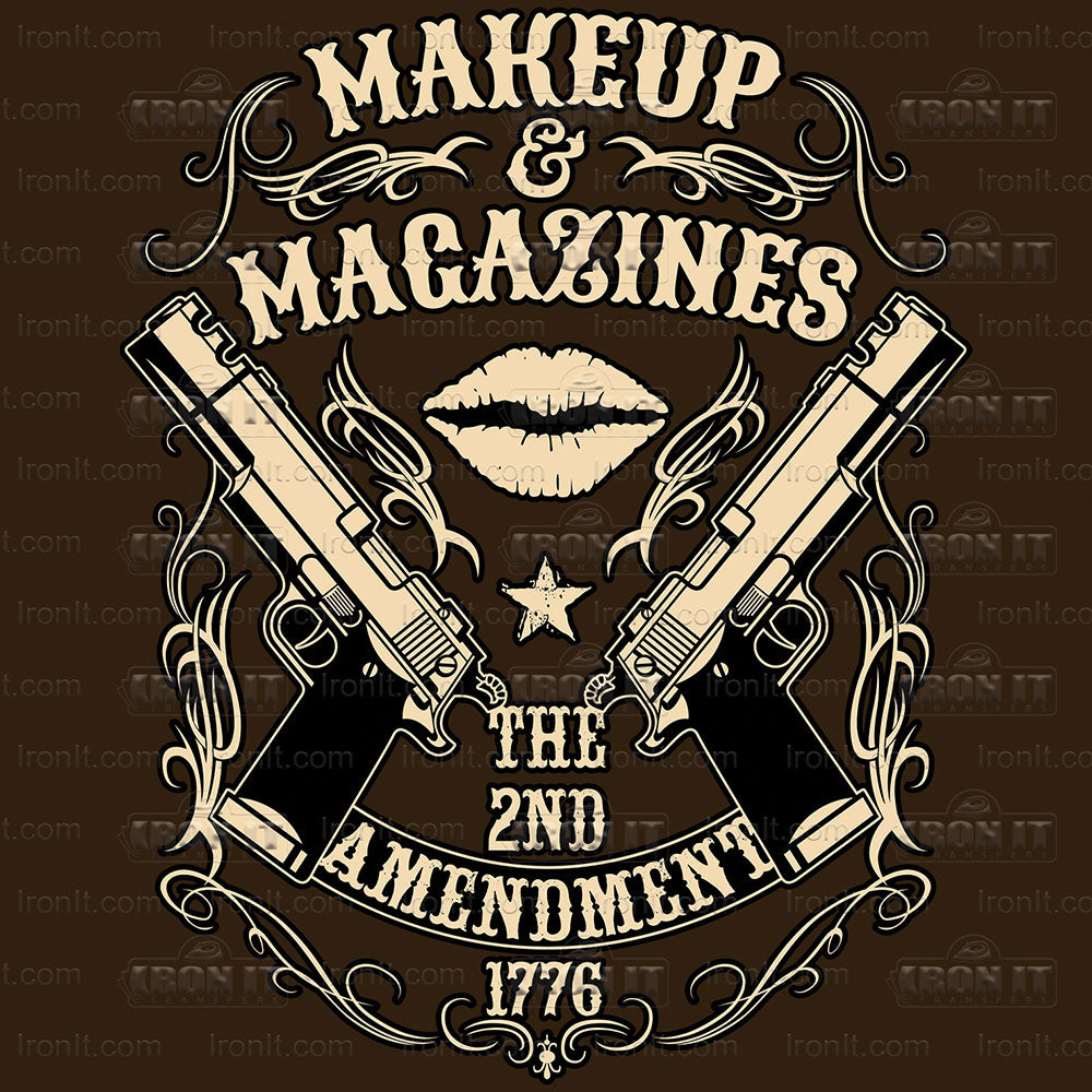 Make Up & Magazines | 2nd Amendment Direct-to-Film Heat Transfers