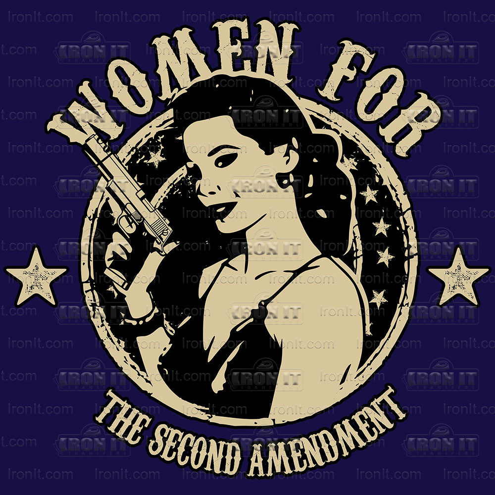 Women for the 2nd | 2nd Amendment Direct-to-Film Heat Transfers
